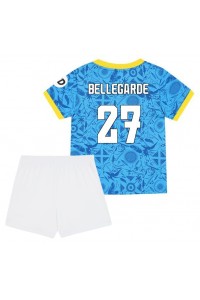 Wolves Jean-Ricner Bellegarde #27 Jalkapallovaatteet Lasten Kolmas peliasu 2025-26 Lyhythihainen (+ Lyhyet housut)